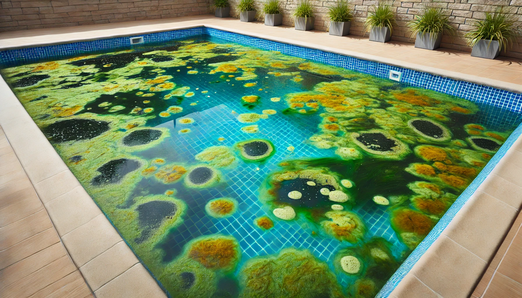 Pool algea