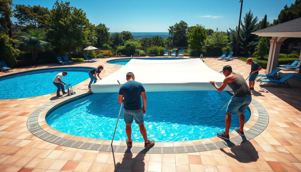 Pool Reopening Preparation