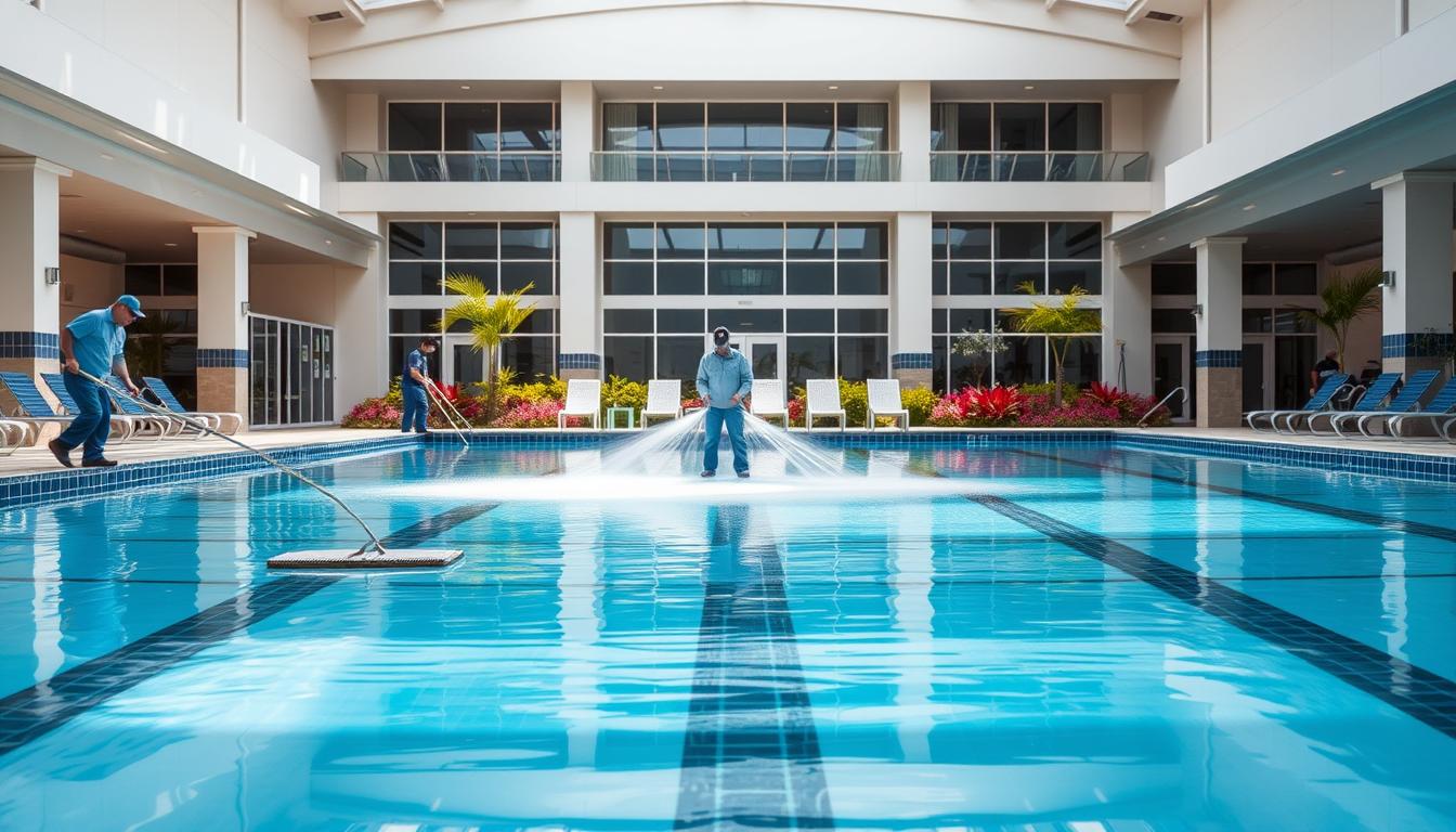 Preventing & Treating Algae in Commercial Pools