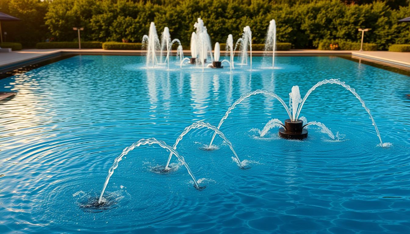 Water Features & Fountains for Commercial Pools